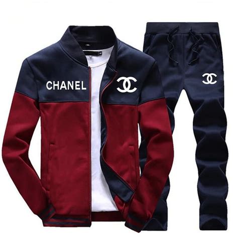 chanel sweatsuit for men|Chanel leather pants.